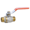 1/2 Inch BSPT Male X Female Thread Double Union Forged Cryogenic Brass Ball Valve