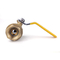 TMOK Female Dan Female BSP Thread Brass Ball Valve Dengan Gagang Kuning