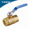 TMOK 6mm Threaded Brass Ball Valve Manual Dengan Menyesuaikan Pegangan Besi